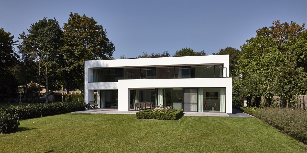 kreupel Gemoedsrust Bewustzijn Strak moderne villa in een groene omgeving - Dumobil villabouw in West- en  Oost-Vlaanderen